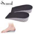 Soumit 1 Pair Memory Foam Height Increase Shoe Insole Breathable Invisible Increased Shoe Pads Insoles Inserts