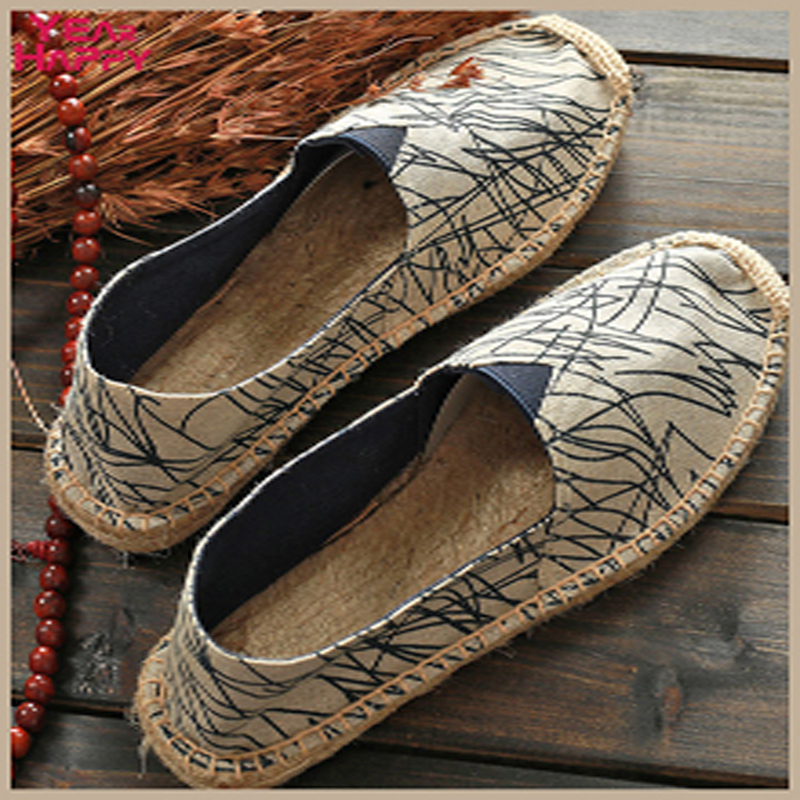 linen shoes men's
