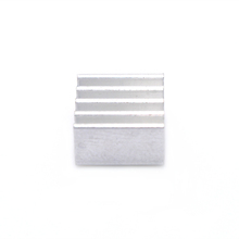 50pcs lot 3D Printer Stepper Driver StepStick A4988 DRV8825 Heatsink 11x11x5mm Aluminum Silver Heat Sink