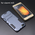 For xiaomi mi5 Case Silicone Iron Man Anti Shock Armor Shield 3D Case Anti knock