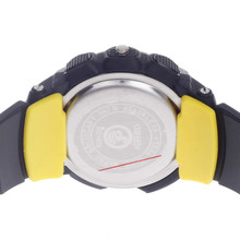 OHSEN AD1308 Men s Sport Analog Digital Quartz Wrist Watch Black Yellow 1 x CR 2025