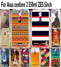 Free shipping Eiffel Tower Colorful mobile phone case hard Back cover Skin Shell For Asus Zenfone 2 ZE551ML ZE550ML (5.5″) Case