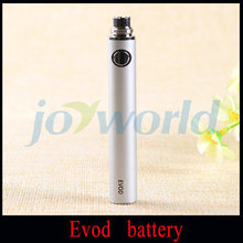 5pcs EVOD Rechargeable650mah 900mah 1100mah E cigarette Battery EVOD Battery Ego For Electronic Cigarette Fit Evod
