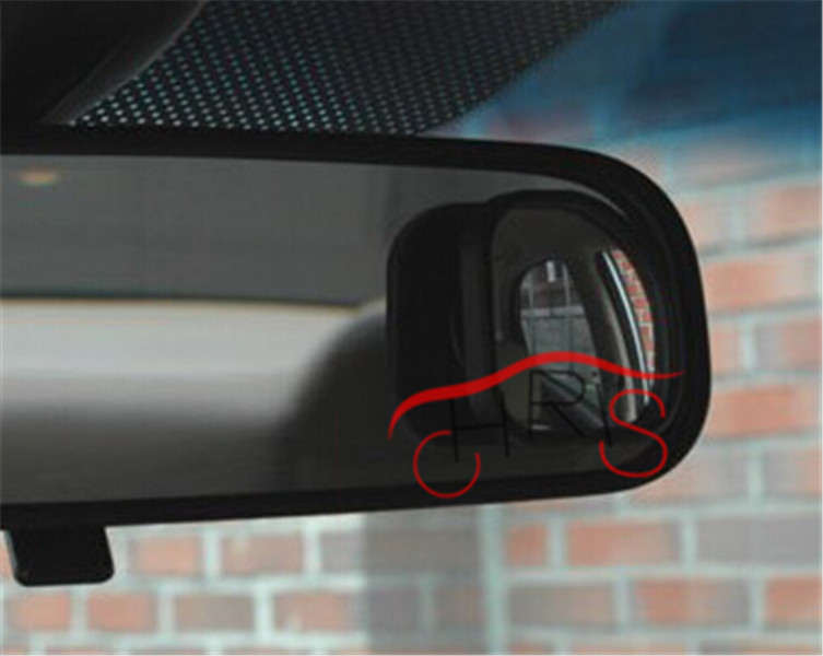 Auto rearview mirror small round mirror Blind spot mirror Wide-angle lens 360 Degrees adjustable Rear view auxiliary sector