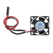 RepRap Mini Cooler fan 12V DC for 3D printer stepper motor Pololu A4988 cooling with 2pin cabe