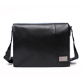 UniCalling brand men horizontal leather cover messenger bag with card slots key ring men casual fashion