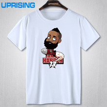 Summer Camisetas Houston James Harden T Shirt Men Tee basket Shirt Master Baiter basketball Tees Plus Size Short Sleeve Tshirt
