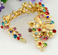 TS099 summer style bridal headdress Asian gold vintage hair jewelry color hair accessories wedding dress accessories Crown