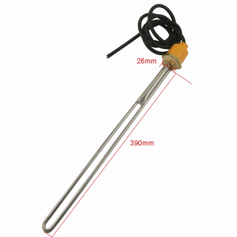 Description Picture 2 of itemStainless Steel Solar Heating Tube Element 220V 1.5KW Electric Water Heater Pipe