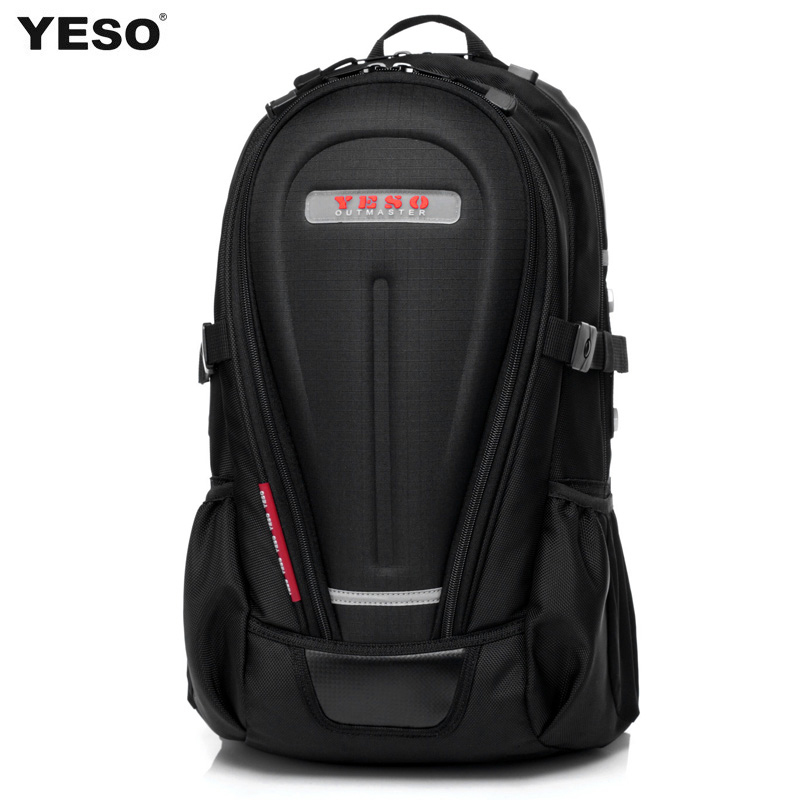 YESO outdoor men personalized travel computer backpacks laptop shoulder bag motorcycle riding hard shell fashion women