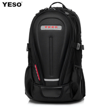 YESO outdoor men personalized travel computer backpacks laptop shoulder bag motorcycle riding hard shell fashion women backpacks