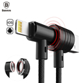 Baseus 2 in 1 Magnetic Micro USB Cable For iPhone 7 6 6s 5 5s SE