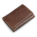 High Quality Genuine Leather Men s Wallets Coffee Famous Brand Design Cowhide Vintage Male Purse Wallet