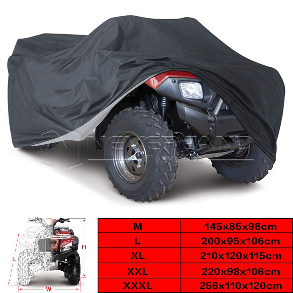 Black Universal 190T font b Motorcycle b font font b Waterproof b font font b Cover