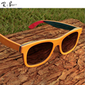RTBOFY Sunglasses men Brand Designer men wood Sun glasses New Polarized Multi color Skateboard Wood sunGlasses