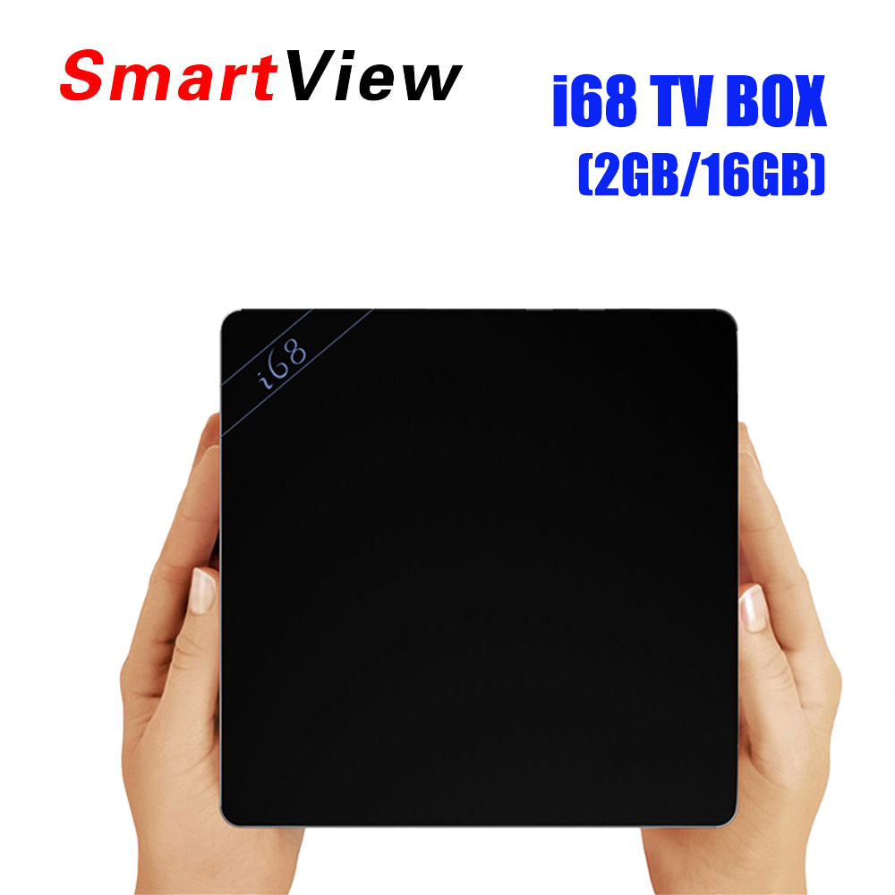 [Genuine] i68 Android 5.1 TV Box Rockchip RK3368 Octa Core 64Bit 2GB/16GB BT4.0 KODI 2.4G/5GHz Dual Wifi H.265 Gigabit Lan