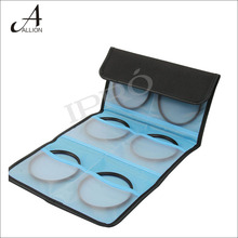Camera accessories 6 Pockect Lens Filter Bag Wallet Case for 52mm 55mm 58mm 62mm 67mm 72mm 77mm Holder Pouch UV CPL FLD