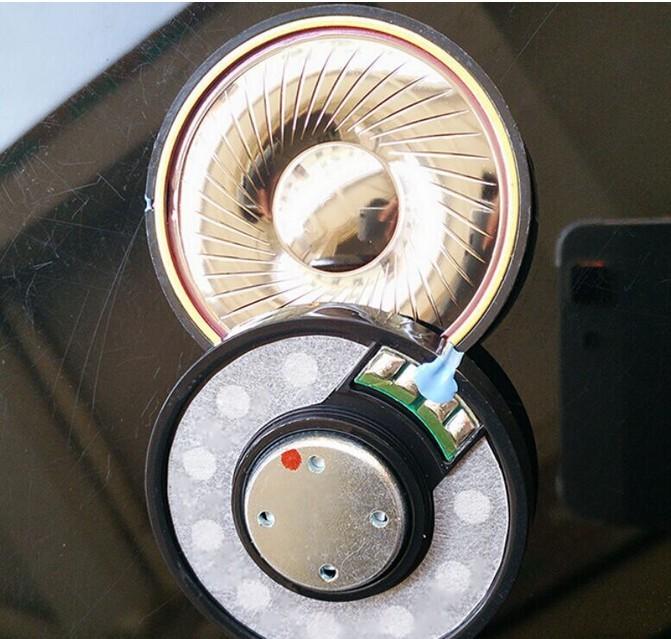 50mm speaker unit Plated beryllium unit High Analyze 32ohms/300ohms