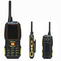 Walkie Talkie power bank wireless FM mobile phone Rugged shockproof china cheap Cell Phones russian keyboard