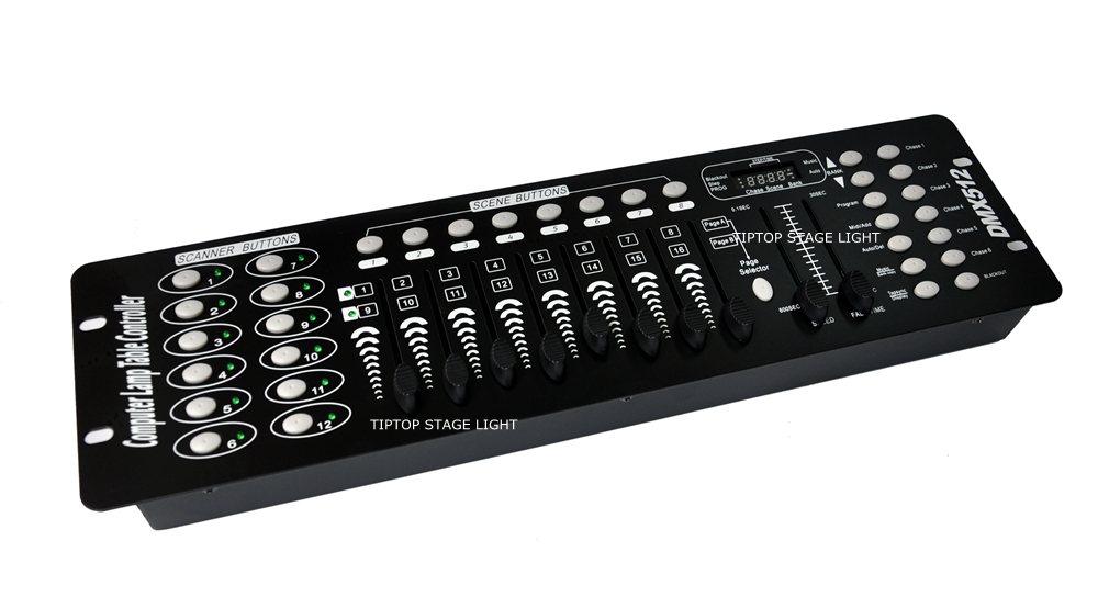 TOPTOP Mini Size Black Housing Computer Lamp Table Controller With LCD