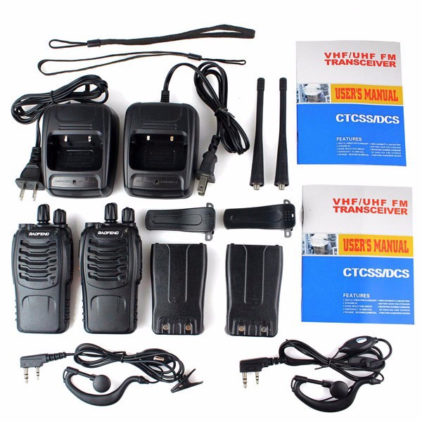 2 pcs baofeng BF-888S walkie talkie (2)