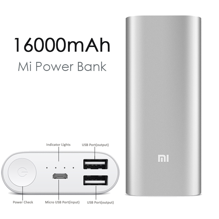   : )  16000 !    xiaomi         usb     samsung iphone powerbank  ipad