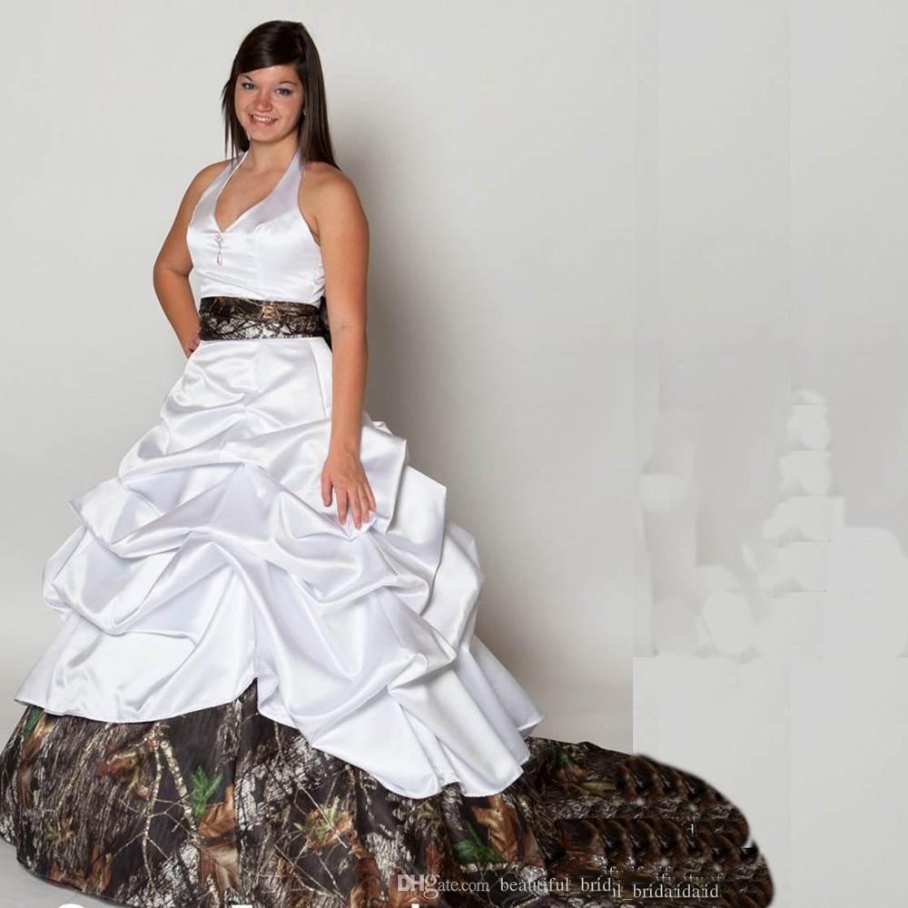 new camo wedding dresses for plus sizes