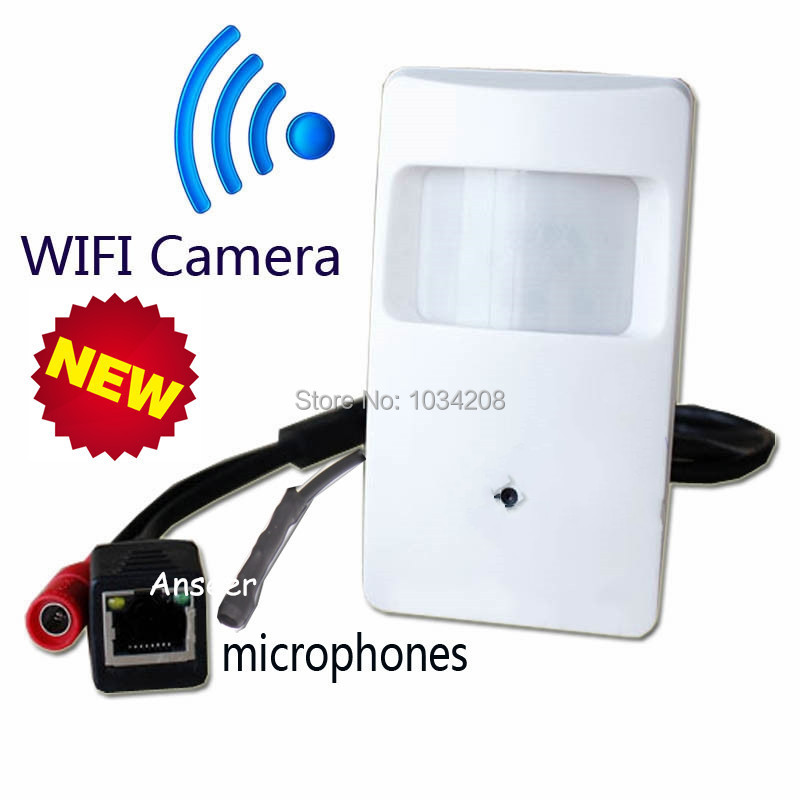 Гаджет  Cheap Onvif 720P IP Hidden WIFI Covert Camera Motion Detector HD PIR STYLE Wireless IP Camera Mini Ip Camera Wifi P2P Security None Безопасность и защита