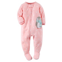 Baby Rompers Clothing Long Sleeve Footed Fleece Rompers For Baby Boy Girl Baby Spring Jumpsuit Clothing