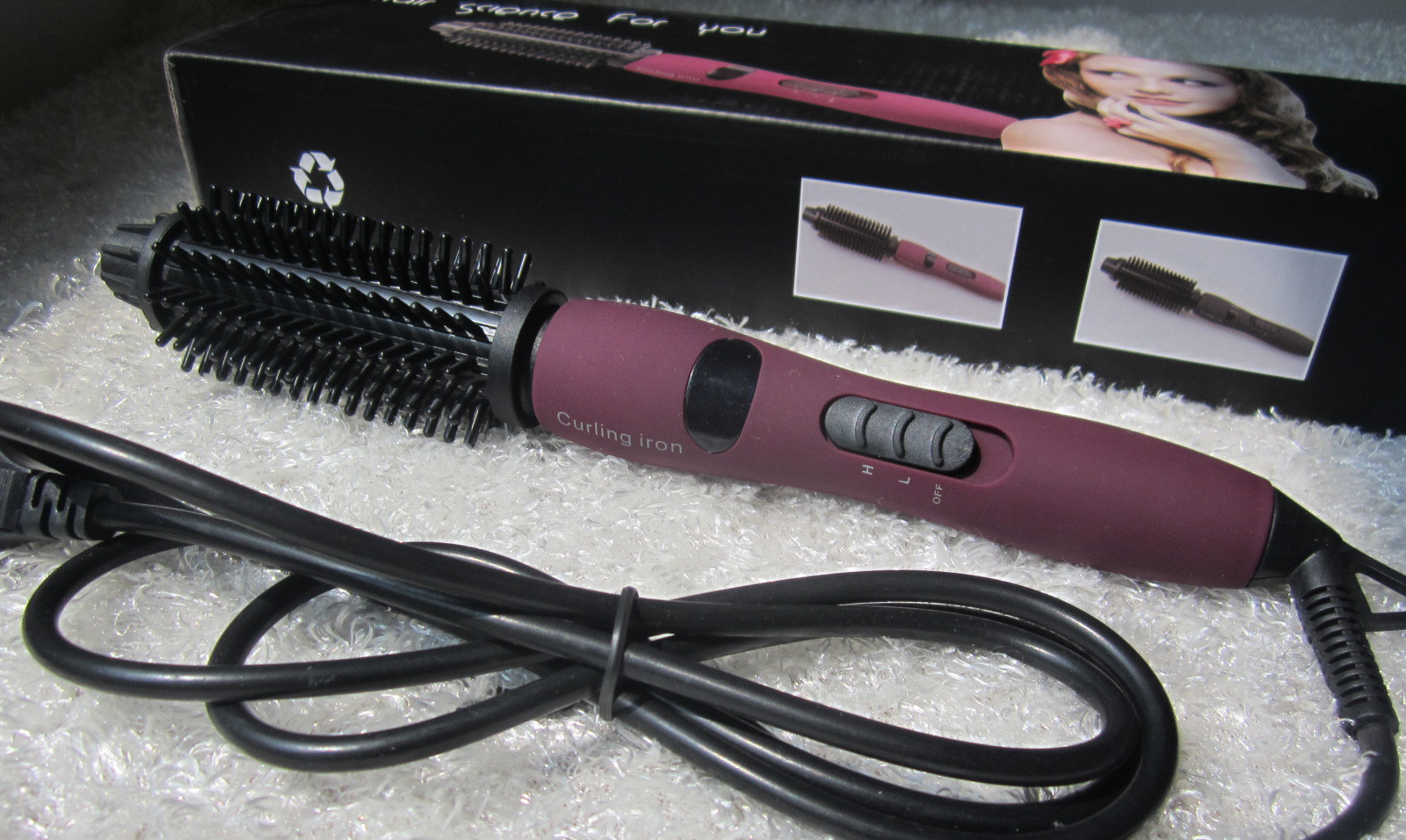 Hair Care Styling Tools Fordable Electric Hair Roller Fortable Hair Curler Ceramic Hair Rollers Comb Hair Curling Iron Brush