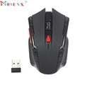 Good Sale High Quaility 2 4Ghz Mini portable Wireless Optical Gaming Mouse For PC Laptop Black