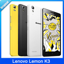 Original Lenovo Lemon K3 K30W K30T Note 5 5 4G Android 5 0 Smart Phone MT6752