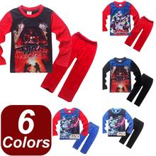 2016 New Arrival Star Wars Children Boys Pajamas pijamas Kids Pyjamas Sets Clothing 4-12T