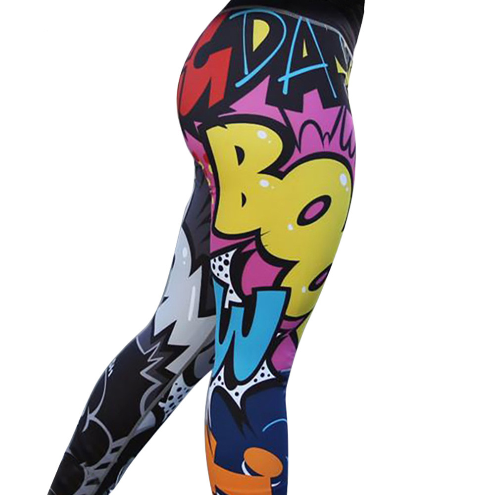 women's printed workout leggings