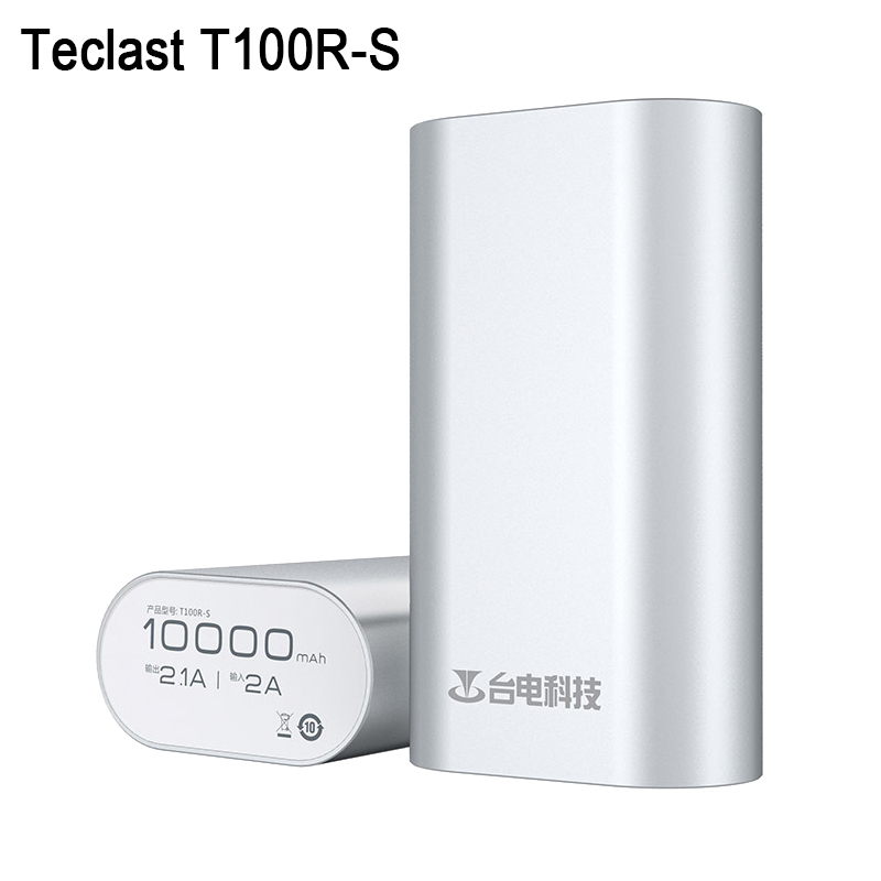 Teclast T100R-S    10000     USB 2.1A Powerbank 100%  
