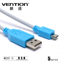 Vention High Speed USB 2.0 A Male to Micro USB Cable Data Sync Charger 5m (15ft) For Android Samsung Galaxy HTC