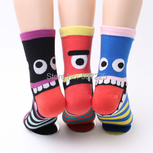 Cute cartoon socks cotton south Korean Creative Whimsy women s fashion socks