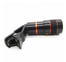 Universal 8X Optical Zoom Telescope Camera Mobile Phone Lens For Huawei p6 p7 p8 lite 3c 4c max enjoy 5 glass + metal lenses