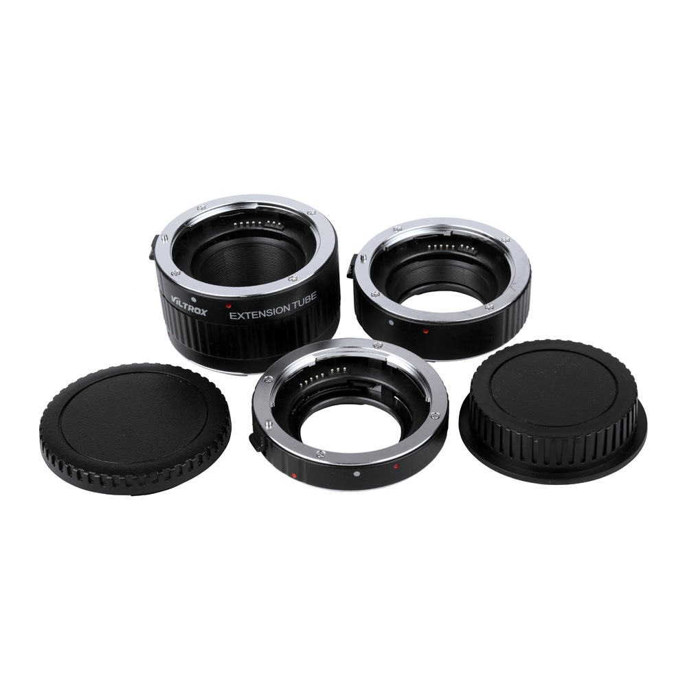 Viltrox DG-G Auto Focus AF TTL Macro Extension Tube Ring 12mm 20mm 36mm Set Metal Mount with Covers for Canon EF EF-S 35mm Lens