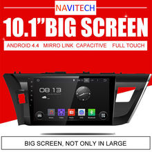 10.1 ” Android 4.4 Car Stereo Sat Navi For Toyota Corolla 2014  GPS Radio Bluetooth Ipod Capacitive Screen 1G CPU
