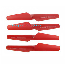 Wholesale RED Syma X5C X5 X5SC 2.4G 4CH 6-Axis RC Helicopter rc Quadcopter Drone spare parts X5C-02 Main Blades Free Shipping