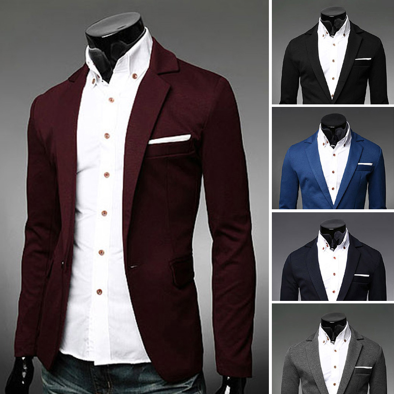 2015 High Quality Men\'S Fashion Designer One Butto...