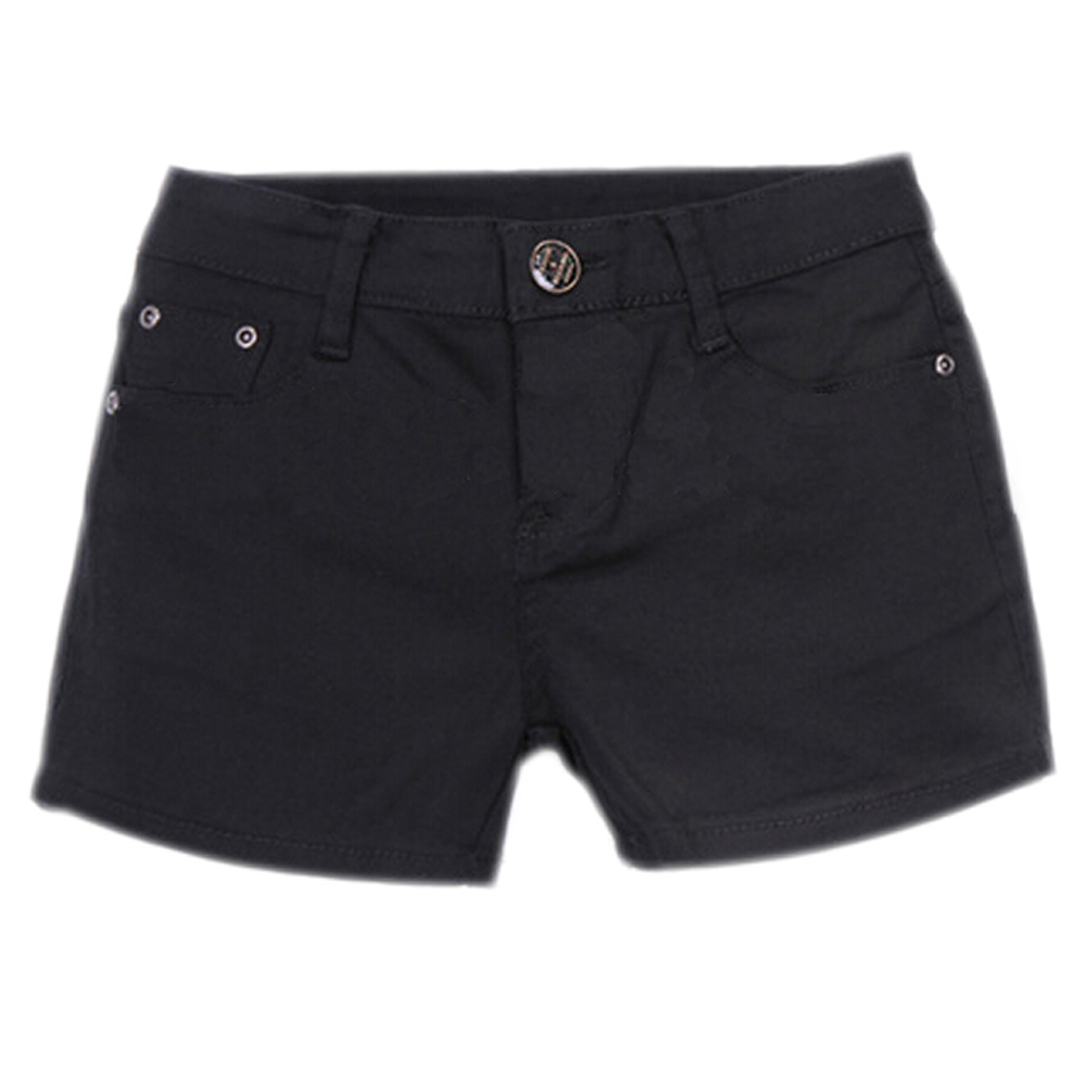 slim fit short pants