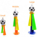 Free Shipping 3PCS SET Cheerleading High Quality Fan Horns World Long Football Fan Cheering Horns Football