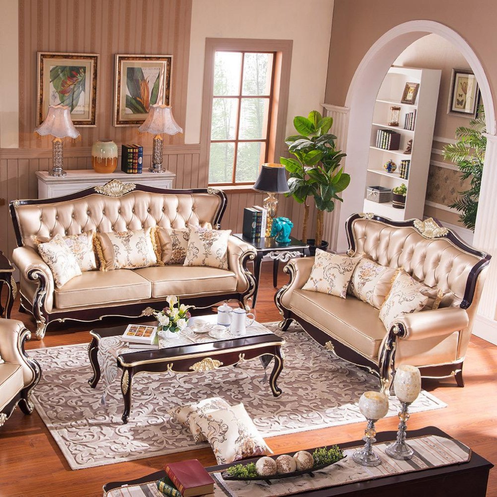 Living Room New Style Living Room Furniture sofa furniture design picture more detailed about 2015 new style leather living room seats classical european wood sofa