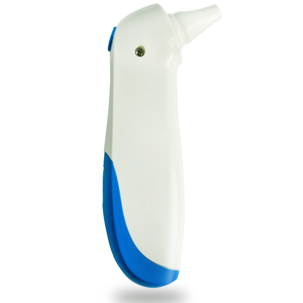 Blue infrared ear thermometer