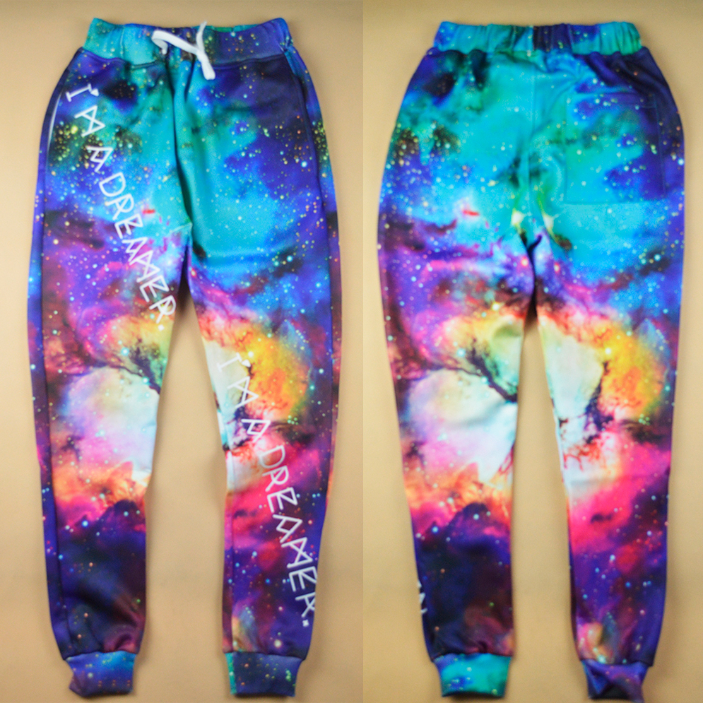 colorful jogger pants