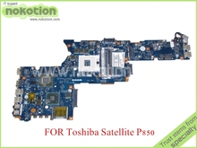 laptop motherboard for toshiba satellite P850 P855 LA-8391P K000135200 HM77 NVIDIA GT630M DDR3