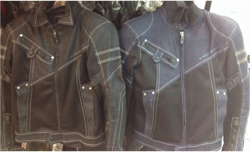 komine-JK-006 mesh vintage denim jacket g