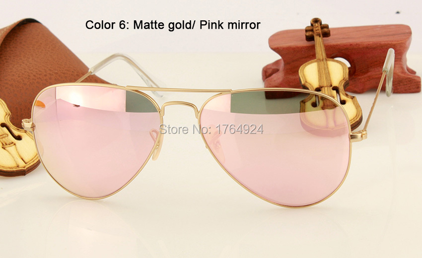 RB3025 112-Z2 matte gold pink mirror (2)